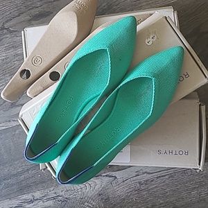 Rothy's Point, size 7, Mojito